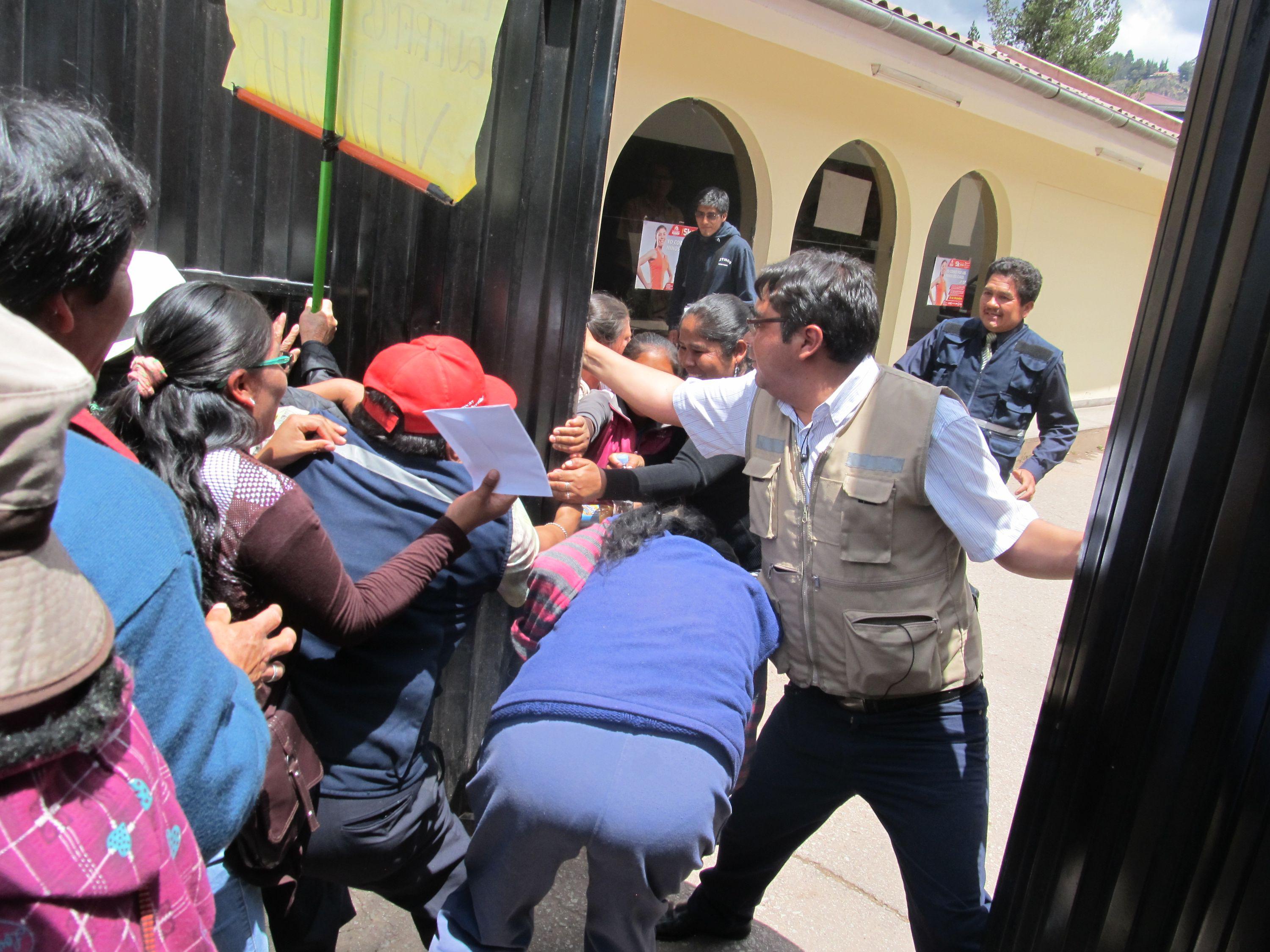 Cusco: Violencia por vía de Evitamiento