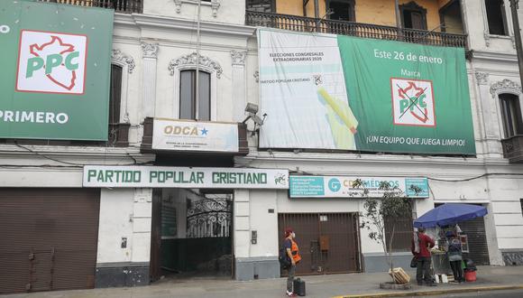 Pablo Secada y otras 32 candidaturas fueron declaradas improcedentes por Lima. Solo se admitió una postulante del PPC. (Foto: GEC/ BRITANIE ARROYO)