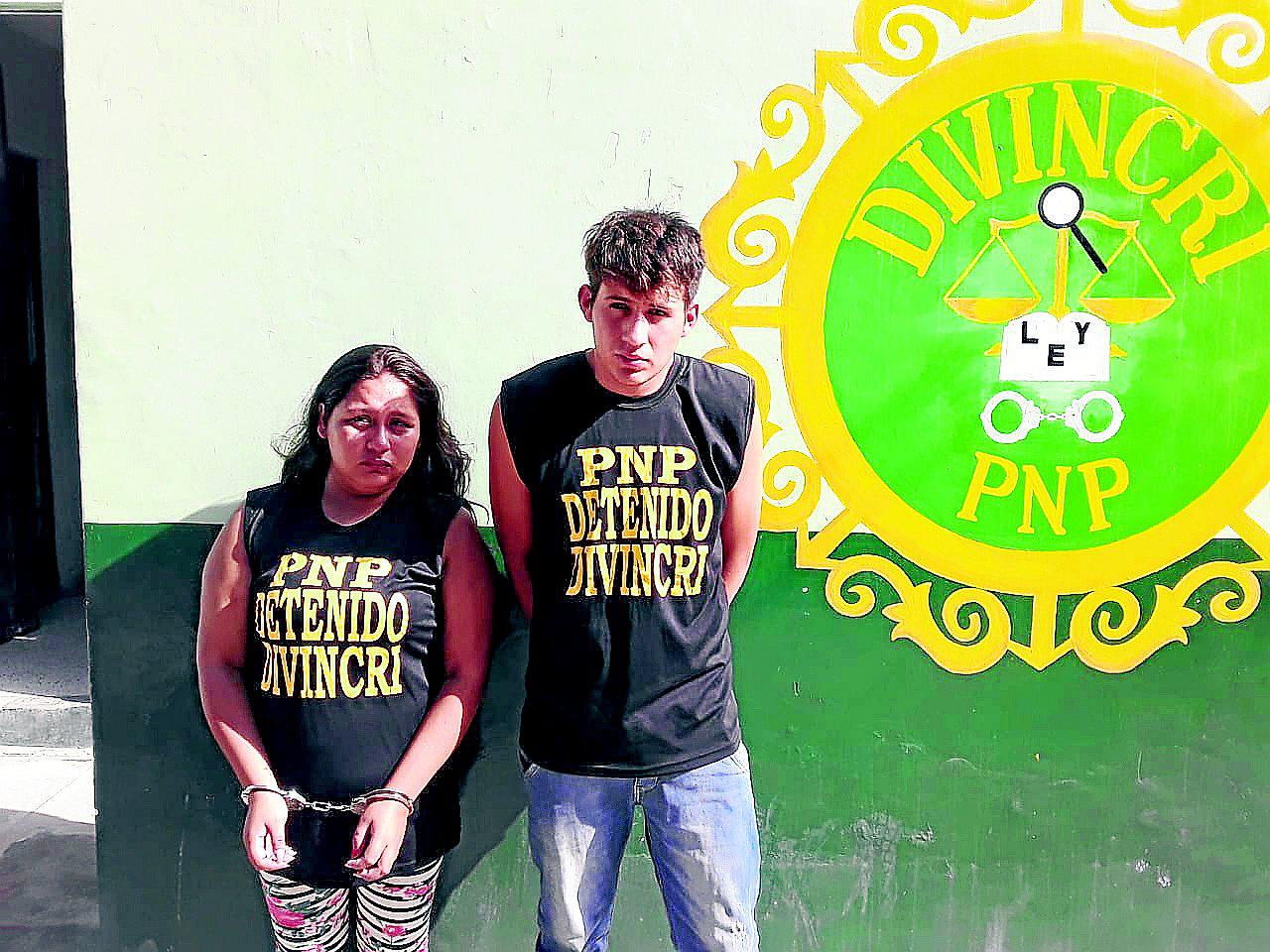 Capturan a una pareja con aproximadamente de 5 kilos de droga