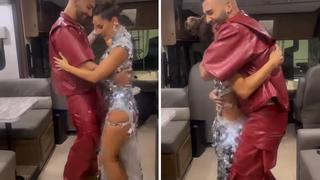 Carmen Villalobos baila La Bachata con Manuel Turizo y se confiesa: “soy muy fan” (VIDEO)