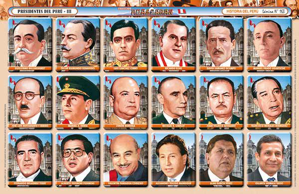 Responde este TEST y comprueba cuánto sabes sobre los presidentes del Perú