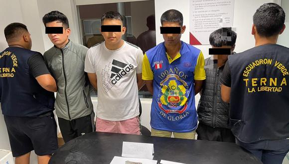 Según la Policía Nacional del Perú, serían presuntos integrantes de “Los Gatilleros de Ollantay”. Además tendrían antecedentes.