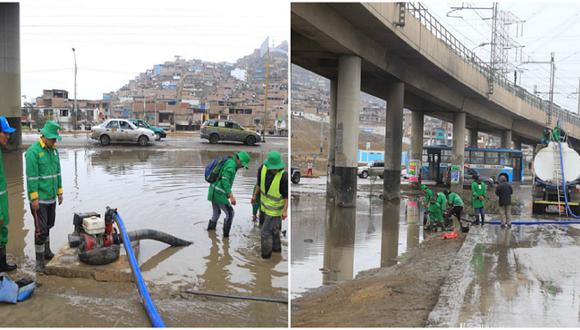 Aniegos En Calles De Villa El Salvador Por Lluvias Causan Accidentes Edicion Correo