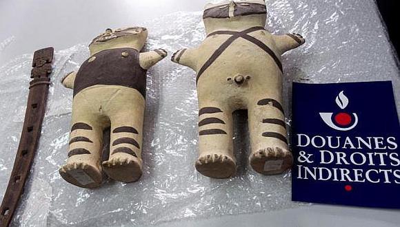 Francia devuelve al Perú tres piezas arqueológicas retenidas en París (VIDEO)