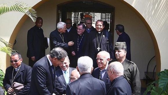 Presidente Martín Vizcarra se reunió con obispos de la Conferencia Episcopal Peruana