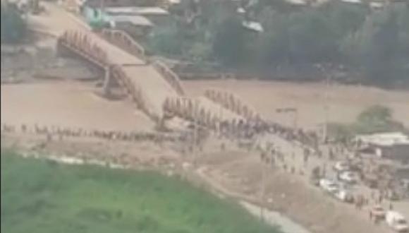 La Libertad: Ministro Martín Vizcarra inspeccionó colapsado puente Virú (VIDEO)