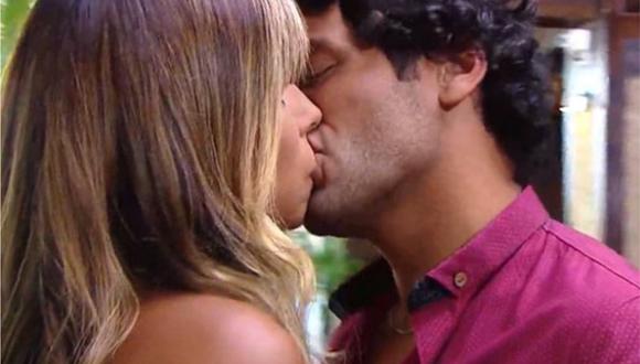 Alondra GarcÍa Miró y Pablo Heredia protagonizan tierno beso en adelanto de “Te volveré a encontrar”. (Foto: Captura)