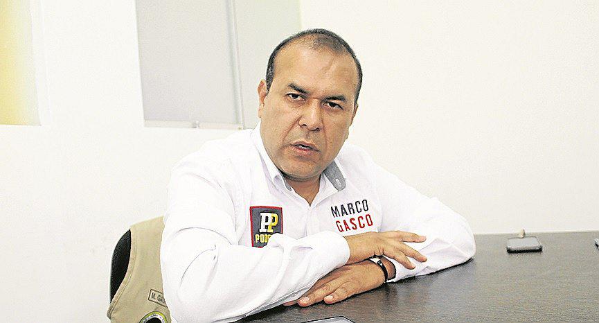 Marco Gasco: “Se acabó la coima, no voy a tener funcionarios corruptos” 