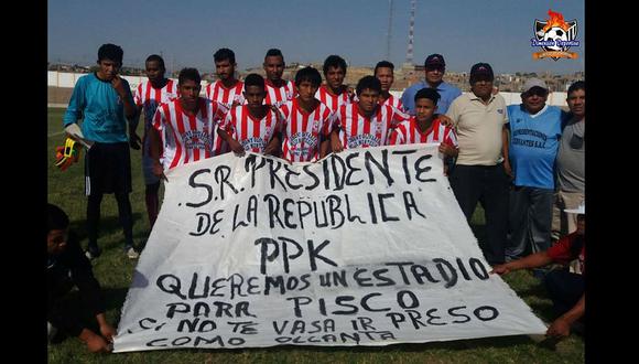 Copa Perú: Equipo de Pisco le pide estadio a Pedro Pablo Kuczynski y le hace esta "amenaza"