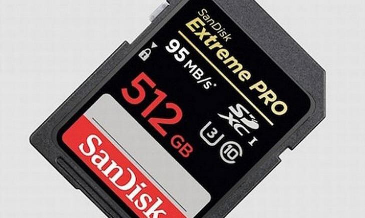Conoce la tarjeta SD con mayor capacidad del mundo
