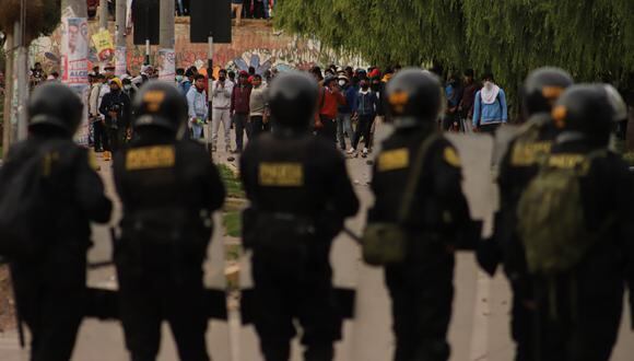 El ministro del Interior, César Cervantes, señala que la Policía no es un "órgano de represión" en referencia al actuar de los agentes en medio de las protestas en el Perú. (Foto: GEC)