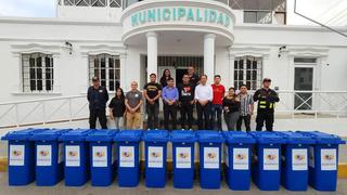 La Libertad: Empresarios donan 12 contenedores para basura a la Municipalidad de Huanchaco 