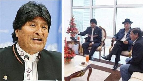 Gobernadores electos de Moquegua y Puno piden gas a Evo Morales