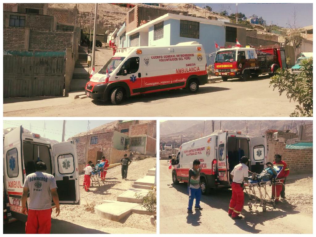 Rescatan a septuagenario atrapado en su propia vivienda