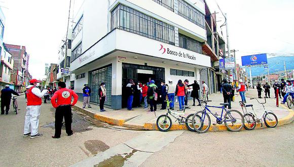 ​Cierran agencias del Banco de la Nación de Chilca y El Tambo por casos de COVID-19 en trabajadores 
