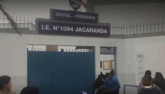 Según la denuncia, las agresiones ocurrieron al interior del colegio 1094 Jacaranda, en Magdalena del Mar. (Foto: Google)