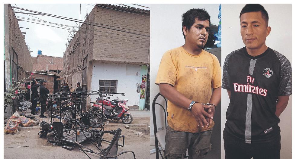 En cochera desmantelaban mototaxis y motos robadas | EDICION | CORREO