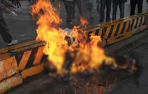 Joven desempleado se prende fuego en Marruecos