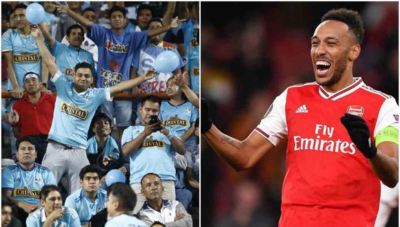 Arsenal saludó a Sporting Cristal por su aniversario. (Foto: GEC - AFP)