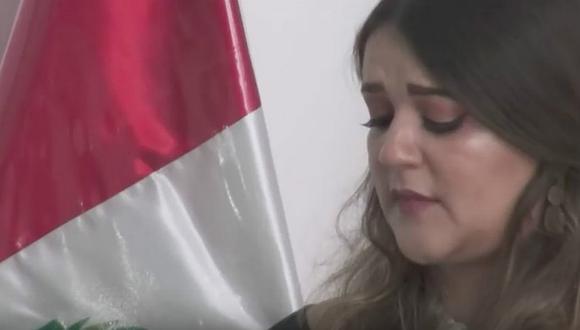 Joven venezolana llora al recibir nacionalidad peruana (VIDEO)