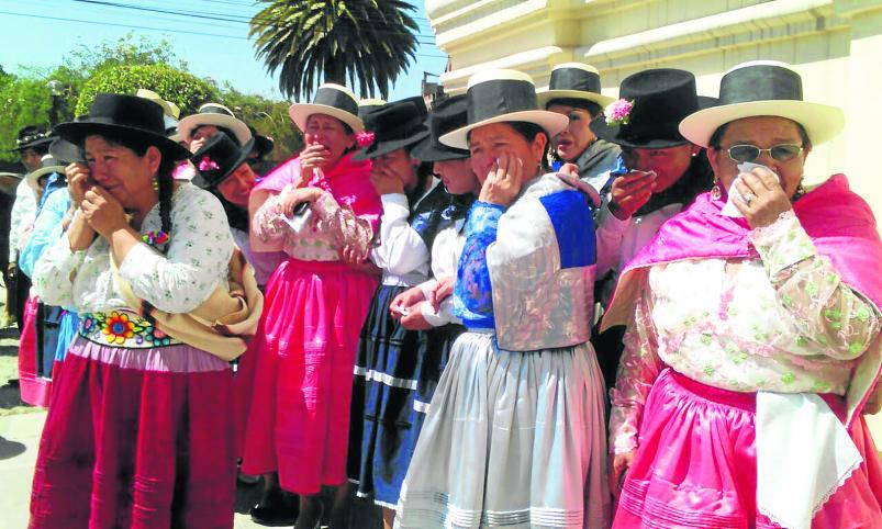 Escenifican fusilamiento del precursor Basilio Auqui 