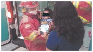 Salvan a bebé de un año de incendio en Sechura, en Piura