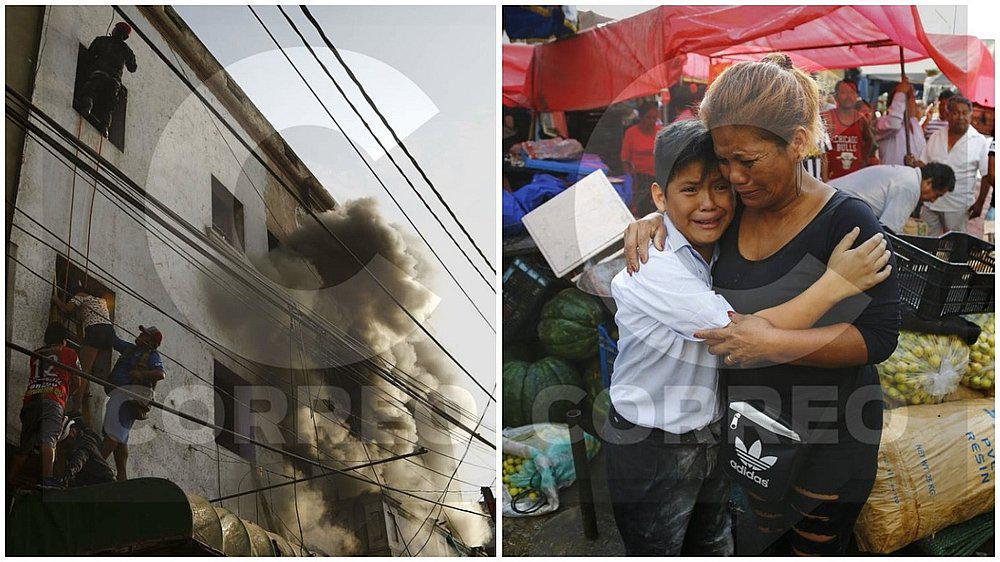 Incendio en La Victoria: Dramático rescate de personas atrapadas dentro del edificio (FOTOS y VIDEO)