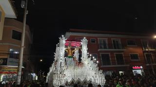 Semana Santa: Feligreses acompañaron al Señor de la Agonía y la Virgen Dolorosa en Ayacucho (FOTOS)