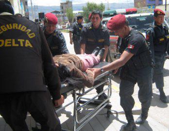 Roban con falso tumi