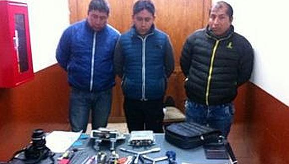 Caen presuntos integrantes de banda dedicada al robo de autopartes en Cusco