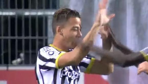 Cristian Benavente anotó doblete en goleada del Sporting Charleroi