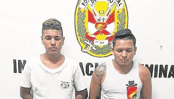 Piura: La Policía captura a dos presuntos hampones