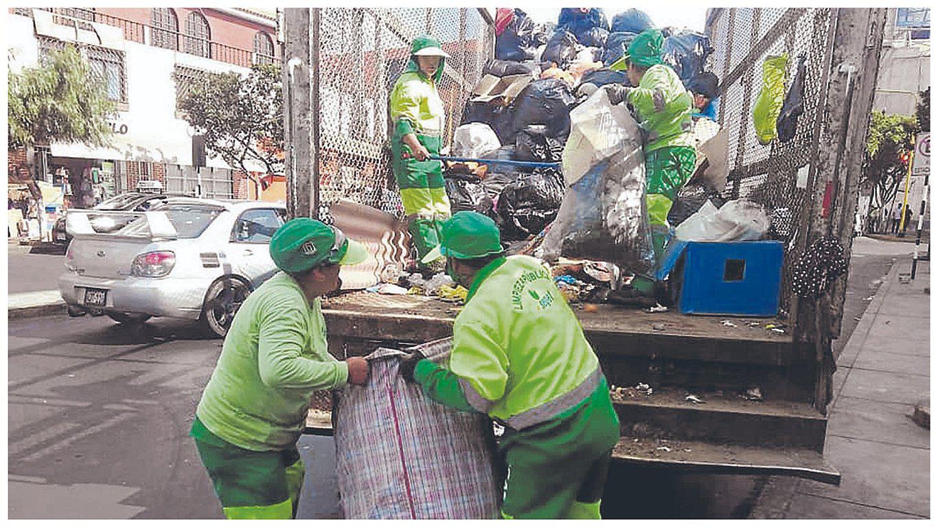 Segat reajusta horarios del recojo de la basura en distrito de Trujillo