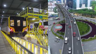 Línea 2 de Metro y Óvalo Monitor: las dos grandes obras que se esperan inauguran para aliviar el tráfico vehicular en Lima