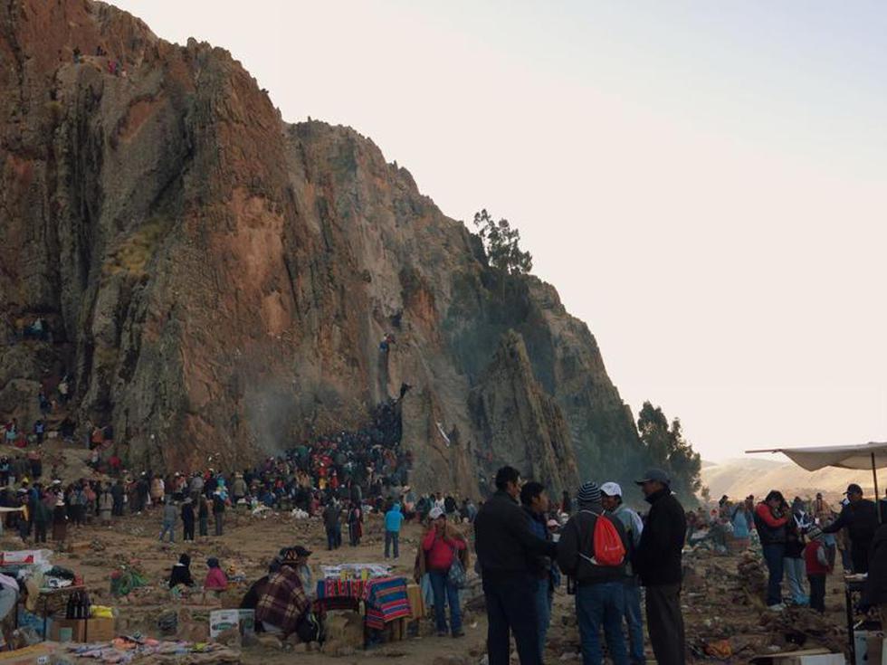 Hacen misa por Cristo aparecido en cerro Pucara