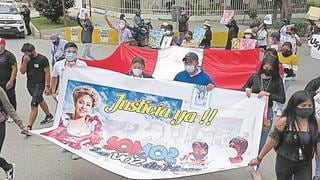 Familiares de Mery Querevalú piden justicia en Piura 