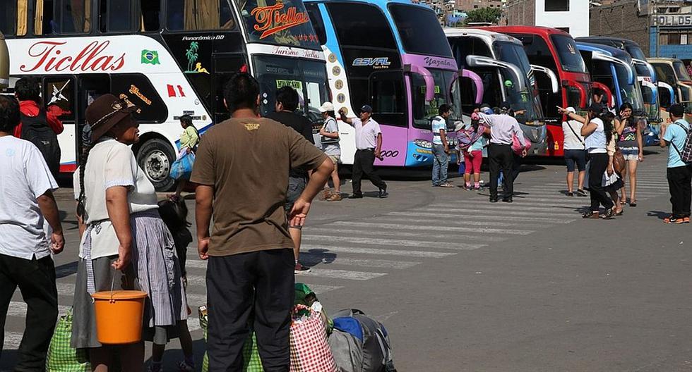Yerbateros Pasajes en terminal terrestre suben hasta en S/.120