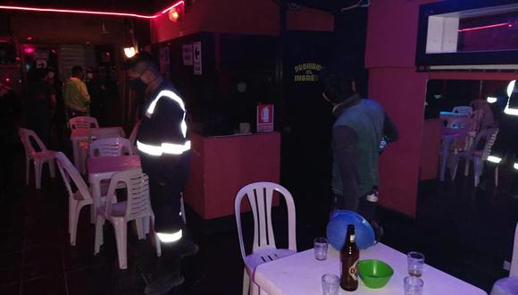 Piura: 35 personas son intervenidas durante celebración en bar clandestino en Talara. (Foto: Municipalidad Provincial de Talara)