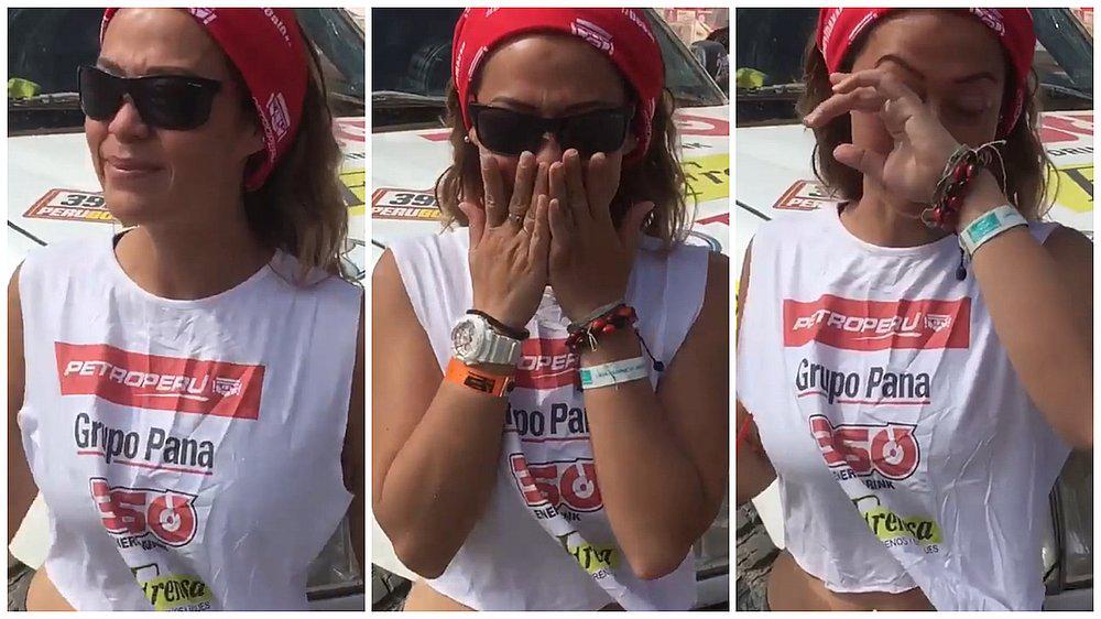 Fernanda Kanno entre lágrimas por quedar fuera del Dakar: "Esto no se termina acá, recién comienza" (VIDEO)
