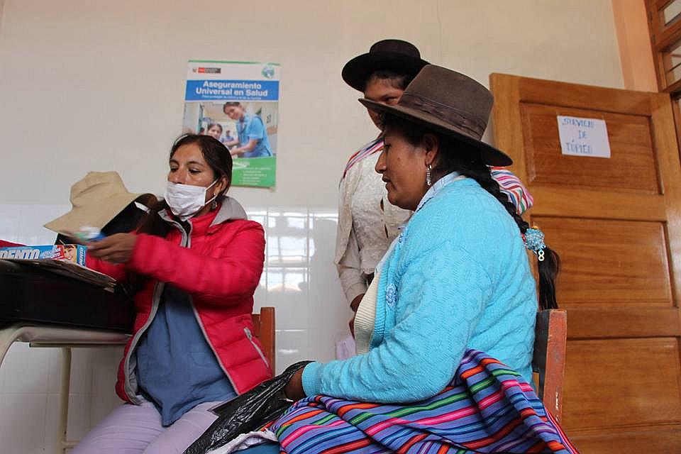 Comuneros de la zona de Tambopuquio recibieron atención en salud