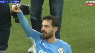 Gol de Bernardo Silva para el 4-2 de Manchester City vs. Real Madrid (VIDEO)