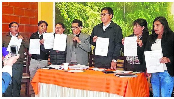 ​Cinco dirigentes de "Sierra y Selva Contigo Junín" renuncian 