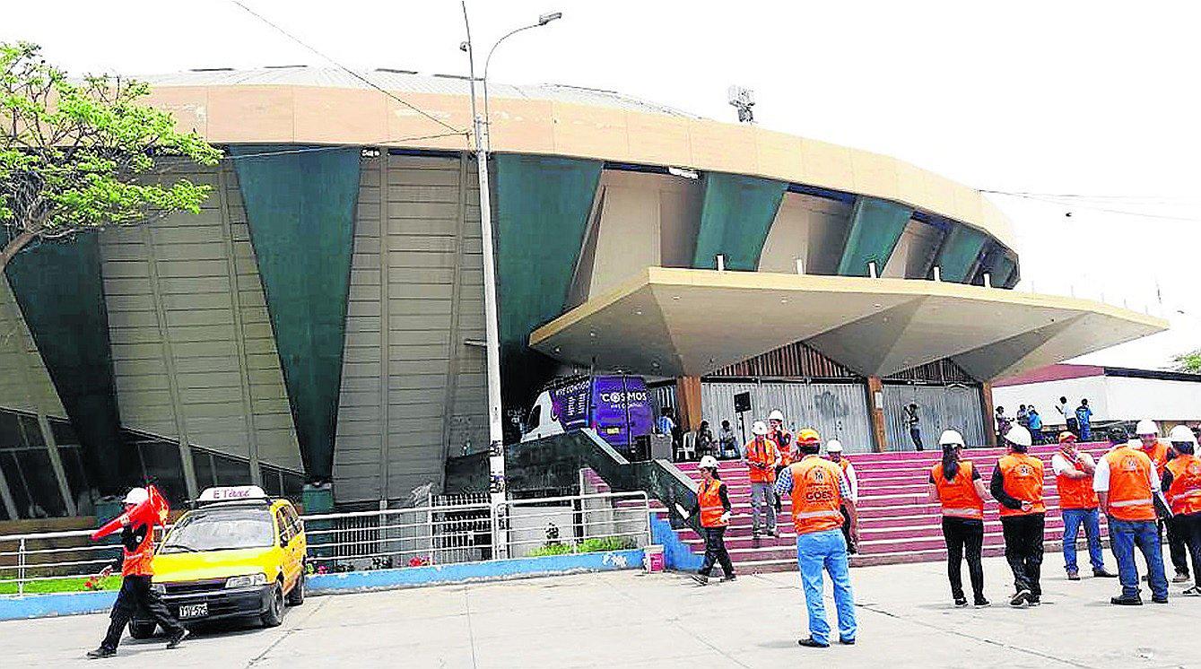 Trujillo: Coliseo Cerrado Gran Chimú no cuenta con Certificado de Defensa Civil (VIDEO) 