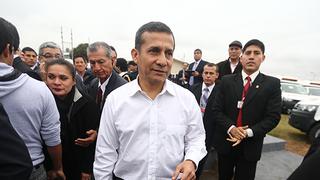 Ollanta Humala pide al  Congreso "cumplir con su trabajo"