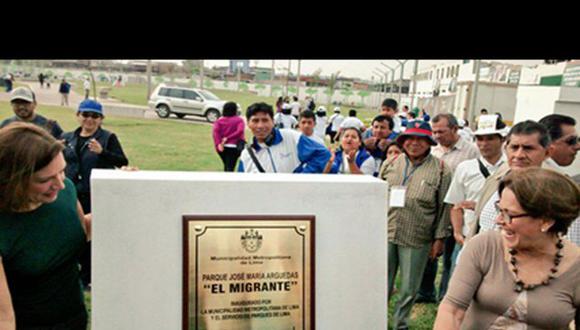 Serpar: "Obras del Parque del Migrante están inconclusas"
