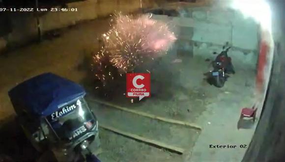 Extorsionadores hacen detonar una granada en el frontis de una disco bar en Piura