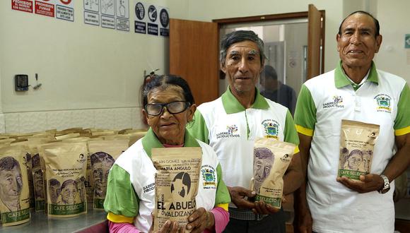 Adultos mayores crean su propia marca de café, en Huánuco
