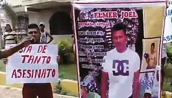 Tumebs: Los familiares y amigos exigen justicia para Yoel Estrada 
