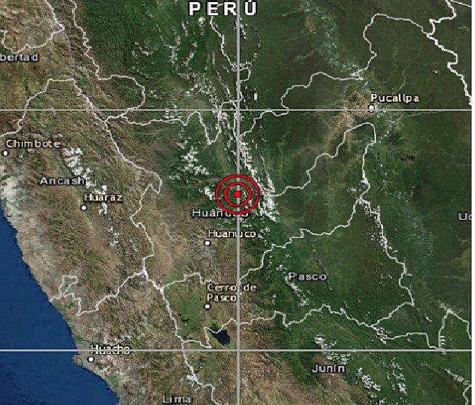 Temblor en Huánuco: Sismo de magnitud 4.4 se registró esta noche en Tingo María