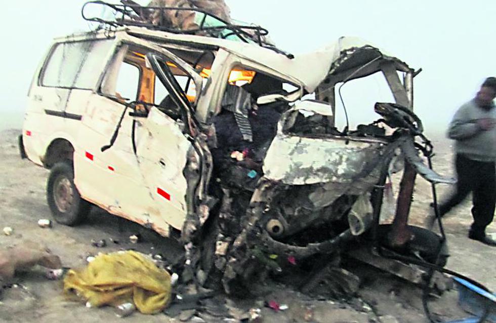 Cinco muertos deja accidente en la CPS